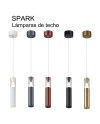 SPARK * COLGANTE 1L LED 7W - Oro rosado